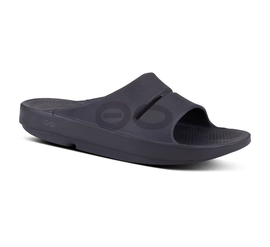 Oofos Men's Ooahh Sport - Slide Black ( TGQWS-3605 )